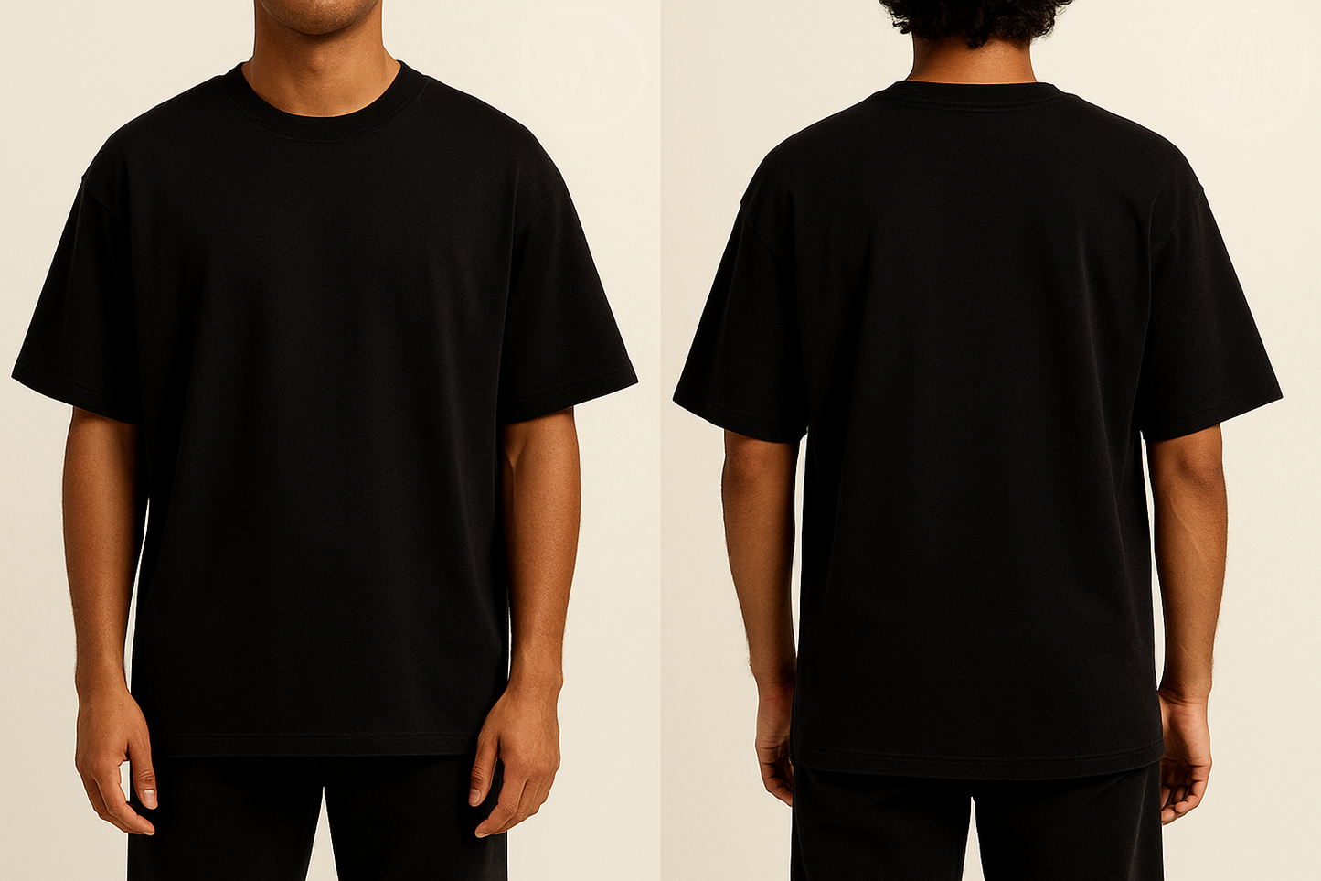 Over sized Black T-shirt